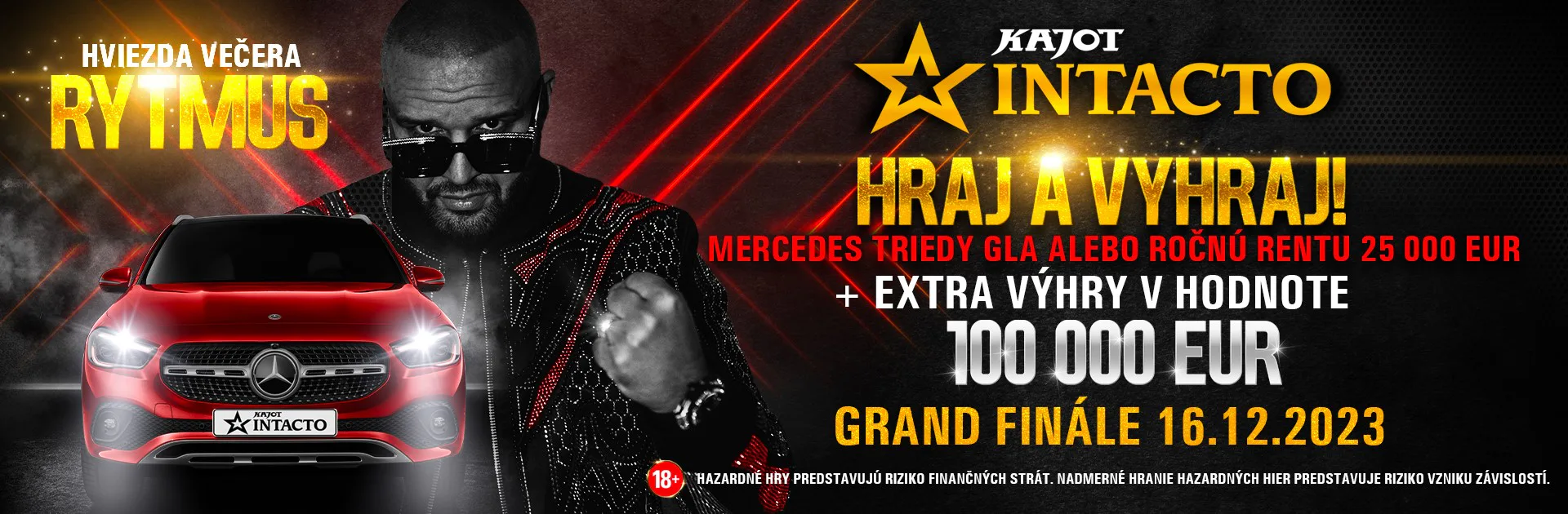 HRAJ A VYHRAJ MERCEDES TRIEDY GLA ALEBO ROČNÚ RENTU 25 000 EUR
