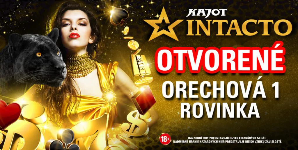 Otvorili sme KAJOT INTACTO v ROVINKE